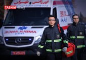 مصدوم شدن 6 نفر در تهران بر اثر طوفان