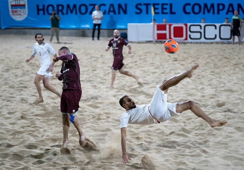 Iran Beach Soccer Defeats Belarus: Friendly