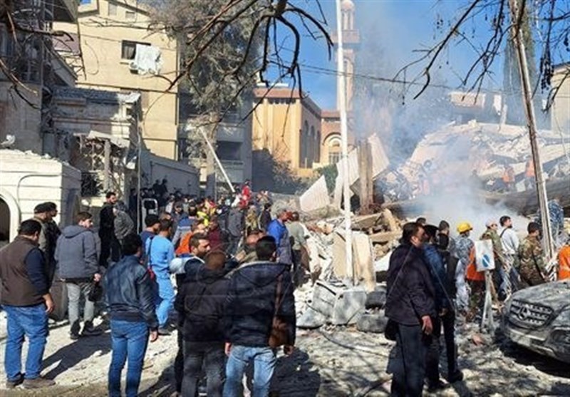 حمله رژیم صهیونیستی به منطقه مسکونی «المزه» دمشق/ شهادت 4 مستشار نظامی ایران