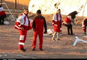 مانور لحظه صفر زلزله 7 ریشتری در کرمان با حضور 80 نیروی امدادی هلال احمر