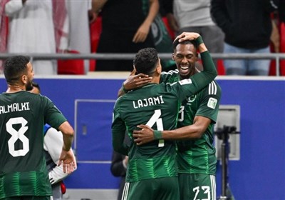  جام ملت‌های آسیا| صعود عربستان به یک هشتم نهایی با غلبه بر رقیب ۹ نفره 