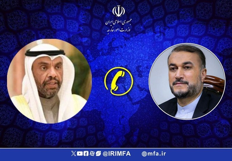 گفتگوی تلفنی امیرعبداللهیان با وزیر خارجه کویت