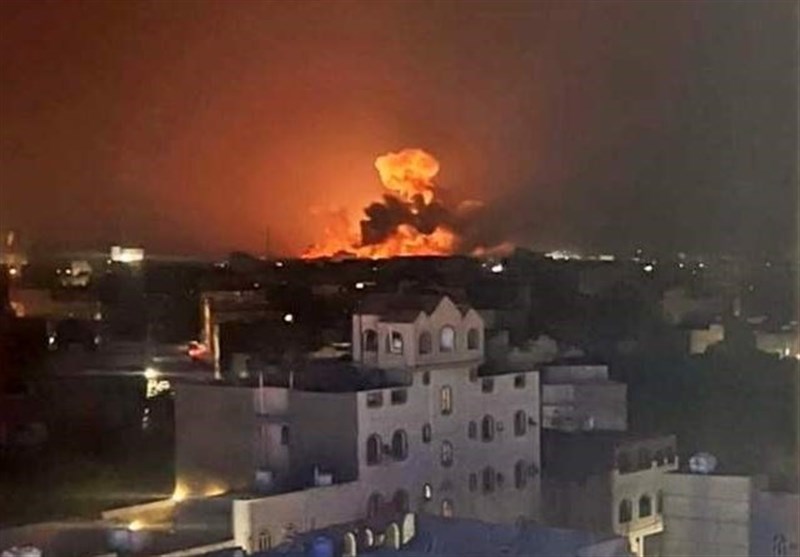 عدوان أمیرکی بریطانی جدید یستهدف مدناً یمنیة
