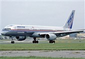 جدا شدن چرغ دماغه هوایپمای بوئینگ 757 آمریکا