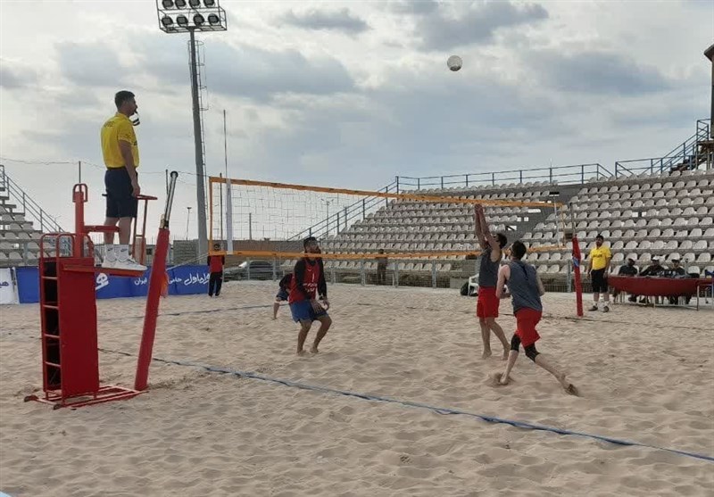 آغاز مسابقات تور آزاد والیبال ساحلی قهرمانی کشور در بوشهر+ تصویر