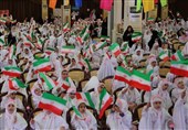 3 هزار دختر بوشهری سن تکلیف خود را جشن گرفتند + تصویر