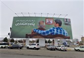دیوارنگاره میدان ولیعصر(عج) زنجان طرح پدرانه به خود گرفت