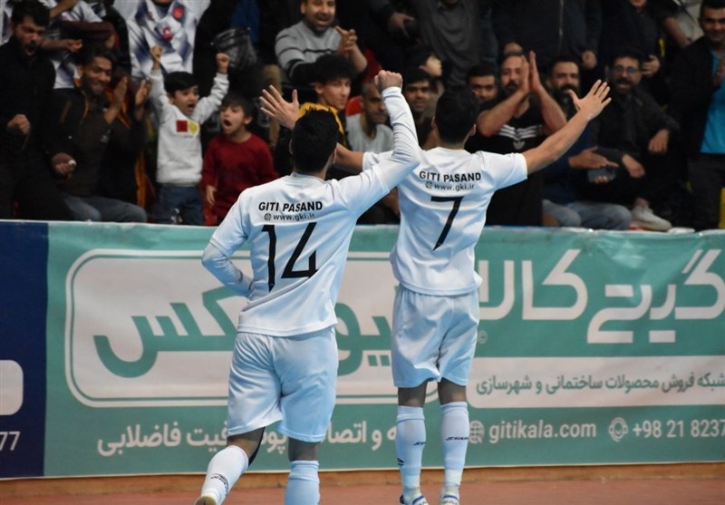 لیگ برتر فوتسال| گیتی‌پسند به یک‌قدمی جام رسید