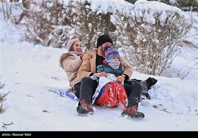 Snow Blankets Northwestern Iran