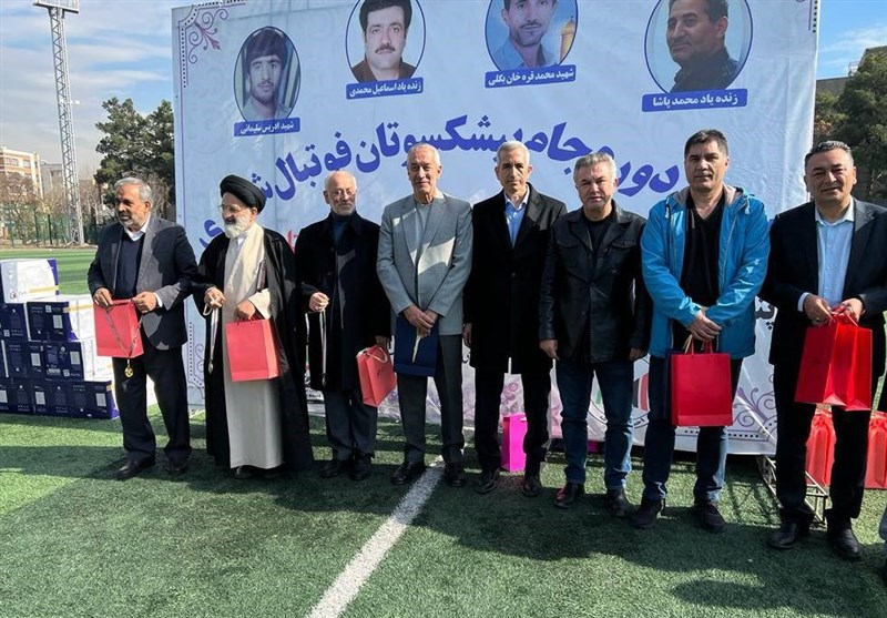 برگزاری مراسم اختتامیه مسابقات فوتبال جام شهدا و جانبازان شهرری