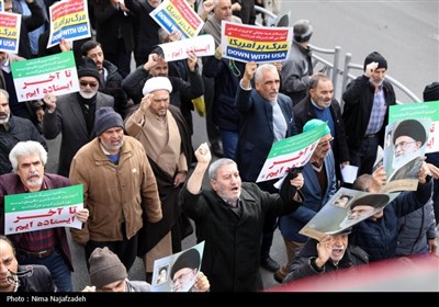 راهپیمایی مردم مشهد در حمایت از فلسطین و یمن