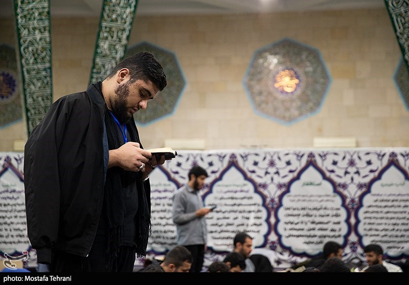 برگزاری احیا شب نیمه شعبان در مسجد دانشگاه تهران