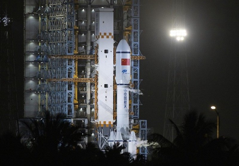 بقایای موشک حامل فضاپیمای چینی در اقیانوس هند سقوط کرد