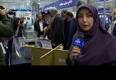 بازدید مقام معظم رهبری از غرفه فضایی ایران و دستاوردهای پژوهشگاه فضایی