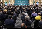 دیدار تولیدکنندگان و فعالان اقتصادی با رهبر معظم انقلاب