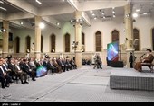 دیدار تولیدکنندگان و فعالان اقتصادی با رهبر معظم انقلاب