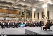 دیدار تولیدکنندگان و فعالان اقتصادی با رهبر معظم انقلاب