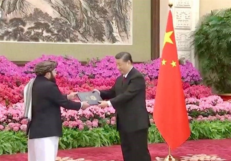 رئیس جمهور چین استوارنامه سفیر طالبان را پذیرفت