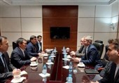 رایزنی باقری با وزیر حمل و نقل و نایب رئیس مجلس ازبکستان