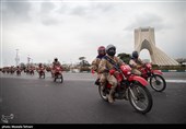 رژه موتور سواران در سالروز ورود حضرت امام خمینی(ره)