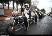 رژه موتور سواران در سالروز ورود حضرت امام خمینی(ره)