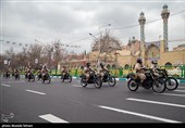 رژه موتور سواران در سالروز ورود حضرت امام خمینی(ره)
