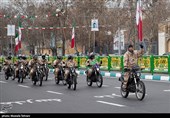 رژه موتور سواران در سالروز ورود حضرت امام خمینی(ره)