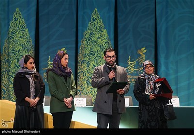 چهل ودومین جشنواره فیلم فجر- تجلیل از خانواده مرحوم ایرج تقی‌پور