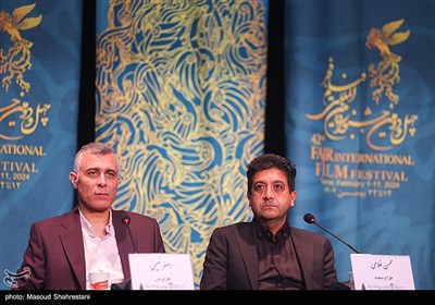چهل ودومین جشنواره فیلم فجر- نشست خبری فیلم دو روز دیرتر