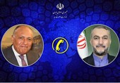 Iran, Egypt FMs Discuss Bilateral Relations, Gaza Crisis