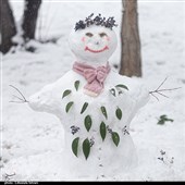 بارش برف در پایتخت