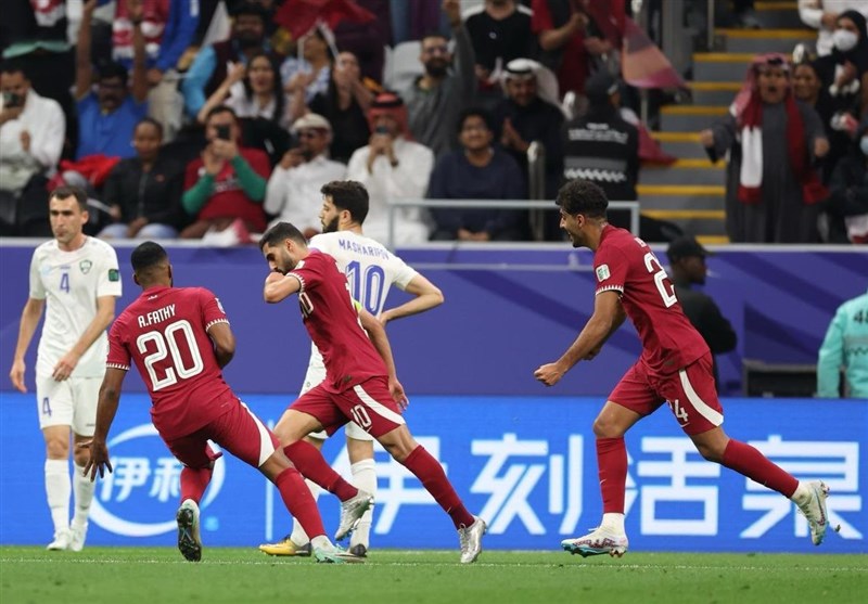 جام ملت‌های آسیا| قطر با شکست ازبکستان حریف ایران شد/ صعود عنابی‌ها با درخشش «مشعل»