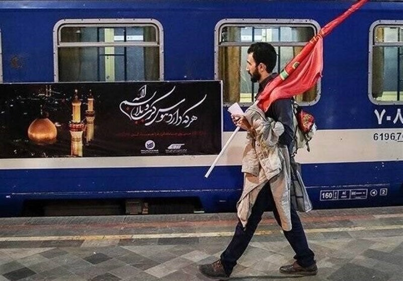 آغاز پیش‌فروش بلیت‌ قطارهای تهران ـ کربلا برای نیمه دوم ماه شعبان