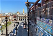 آغاز نصب کاشی‌های ثبت شده به نام خیران ایرانی در حرم امام حسین (ع)+عکس