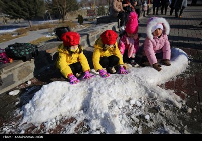 جشنواره آدم برفی درهمدان