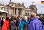 برگزاری اعتراضات ضد دولتی مقابل پارلمان آلمان