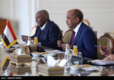 دیدار وزیر امورخارجه سودان با امیرعبداللهیان
