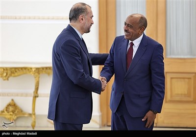 دیدار وزیر امورخارجه سودان با امیرعبداللهیان