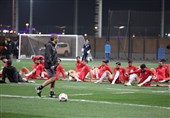 گزارش تمرین تیم ملی| ملی‌پوشان برای شکست قطر هم‌قسم شدند