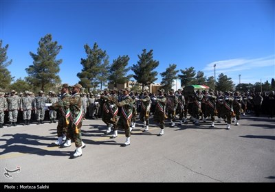 مراسم تشییع امیر غضنفر آذرفر - اصفهان- عکس خبری تسنیم