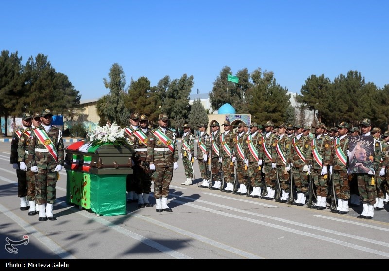 مراسم تشییع امیر غضنفر آذرفر - اصفهان- عکس خبری تسنیم