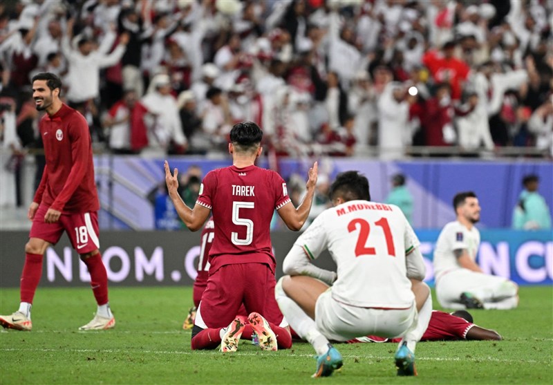 جام ملت‌های آسیا 2023| درگیری بازیکنان قطر و ایران بعد از اتمام مسابقه + عکس و فیلم