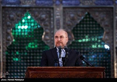 تجدید میثاق رئیس و نمایندگان مجلس با آرمان‌های امام خمینی(ره)