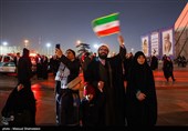 جشن پیروزی انقلاب اسلامی در برج آزادی