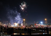 جشن پیروزی انقلاب اسلامی در برج آزادی