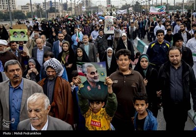 راهپیمایی 22 بهمن در اهواز