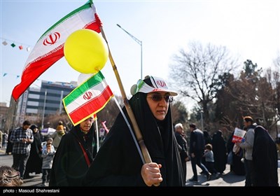 راهپیمایی 22 بهمن در تهران