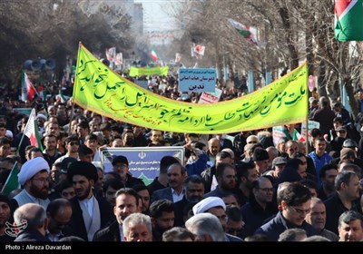 راهپیمایی 22 بهمن در اردبیل 