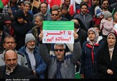 ‌گزارش خبرنگاران تسنیم از راهپیمایی 22 بهمن| جشن باشکوه و دیدنی 45سالگی انقلاب/ دشمنان &quot;کیش و مات&quot; شدند + فیلم