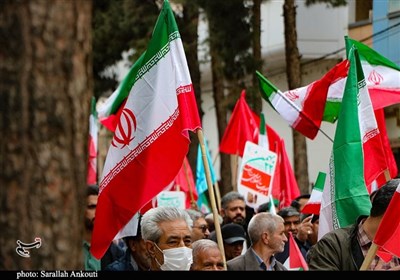 راهپیمایی 22 بهمن در شهرهای لرستان